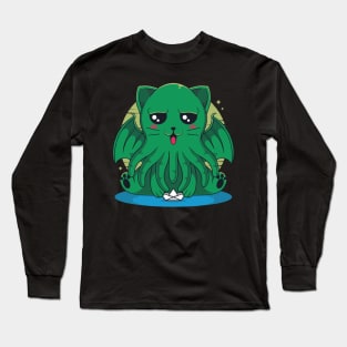 Cthulhu cat Long Sleeve T-Shirt